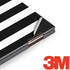 White and Black Stripes HP Spectre Skin