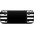 White and Black Stripes Steam Deck Handheld Gaming Computer Skin