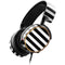 White and Black Stripes SteelSeries Arctis 5 Skin