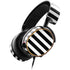 White and Black Stripes SteelSeries Arctis 5 Skin