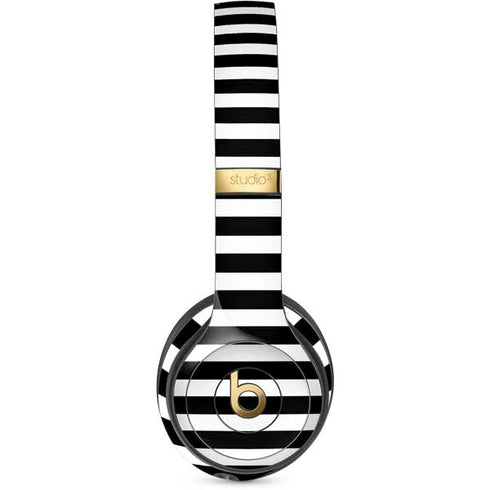 White and Black Stripes Studio Wireless 3 Skin