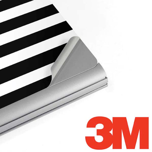 White and Black Stripes Surface Book 2 13.5in Skin