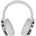White and Black Stripes Surface Headphones Skin