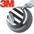 White and Black Stripes Surface Headphones Skin