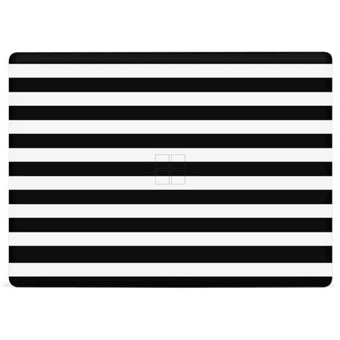 White and Black Stripes Surface Laptop 2 Skin