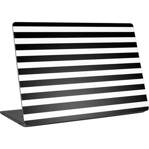 White and Black Stripes Surface Laptop 4 15in Skin