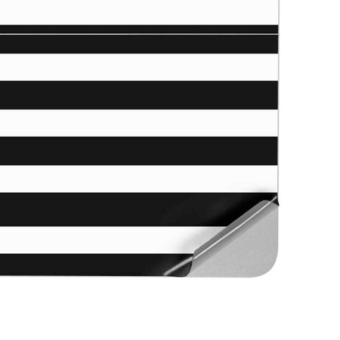 White and Black Stripes Surface Laptop Studio Skin