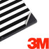 White and Black Stripes Surface Pro 6 Skin