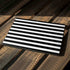 White and Black Stripes Surface Pro 6 Skin