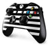 White and Black Stripes Xbox One Controller Skin