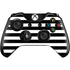 White and Black Stripes Xbox One Controller Skin