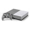 White and Black Stripes Xbox One S Console and Controller Bundle Skin