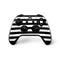White and Black Stripes Xbox One X Controller Skin
