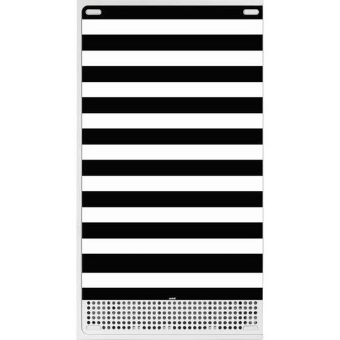 White and Black Stripes Xbox Series S Console Skin