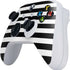 White and Black Stripes Xbox Series S Controller Skin