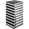 White and Black Stripes Xbox Series X Console Skin