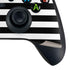 White and Black Stripes Xbox Series X Controller Skin