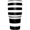 White and Black Stripes Yeti 30oz Rambler Tumbler Skin