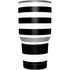 White and Black Stripes Yeti 30oz Rambler Tumbler Skin