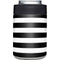 White and Black Stripes Yeti Colster Can Insulator Skin