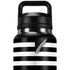 White and Black Stripes YETI Rambler 36oz Bottle Skin