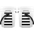 White and Black Stripes YETI Roadie 24 Hard Cooler Skin