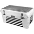 White and Black Stripes YETI Tundra 65 Hard Cooler Skin