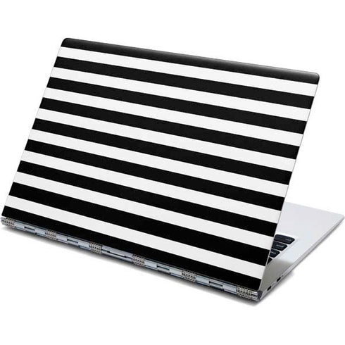 White and Black Stripes Yoga 910 2-in-1 14in Touch-Screen Skin