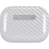 White Carbon Fiber Specialty Texture Material AirPods Pro 2nd Gen Skin