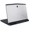 White Carbon Fiber Specialty Texture Material Dell Alienware Skin