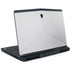 White Carbon Fiber Specialty Texture Material Dell Alienware Skin