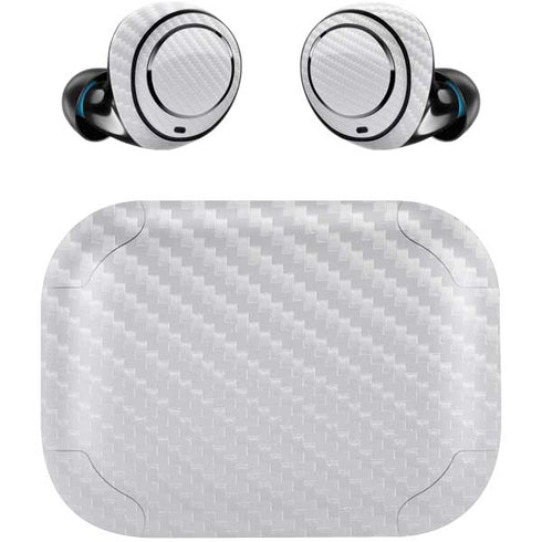 White Carbon Fiber Specialty Texture Material Amazon Echo Buds Skin
