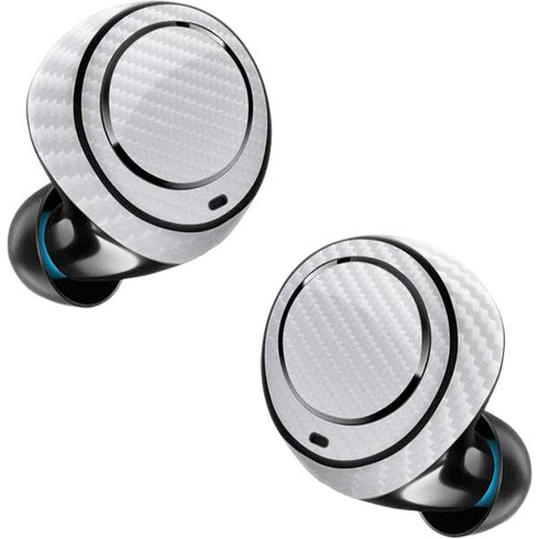 White Carbon Fiber Specialty Texture Material Amazon Echo Buds Skin