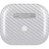 White Carbon Fiber Specialty Texture Material Apple AirPods (3rd Gen 2021) Skin