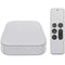 White Carbon Fiber Specialty Texture Material Apple TV Skin