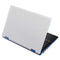 White Carbon Fiber Specialty Texture Material Aspire R11 11.6in Skin