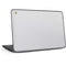 White Carbon Fiber Specialty Texture Material HP Chromebook Skin