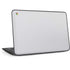 White Carbon Fiber Specialty Texture Material HP Chromebook Skin