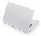White Carbon Fiber Specialty Texture Material Acer Chromebook Skin