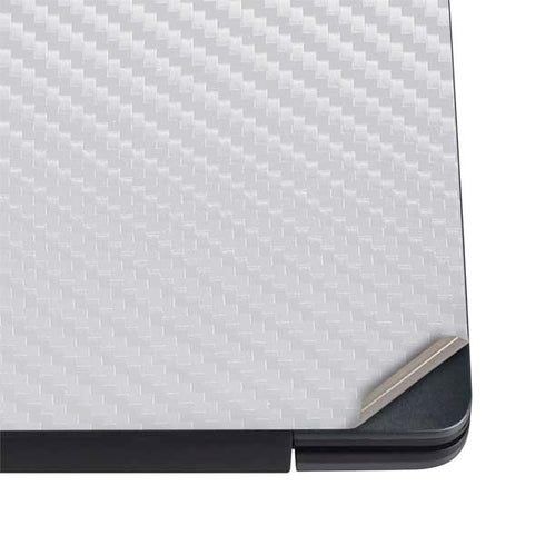 White Carbon Fiber Specialty Texture Material Dell Vostro Skin