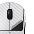 White Carbon Fiber Specialty Texture Material G Pro Wireless Gaming Mouse Skin