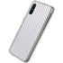 White Carbon Fiber Specialty Texture Material Galaxy A10e Clear Case