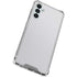 White Carbon Fiber Specialty Texture Material Galaxy A13 5G Clear Case