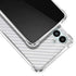 White Carbon Fiber Specialty Texture Material Galaxy A13 5G Clear Case