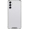 White Carbon Fiber Specialty Texture Material Galaxy A14 5G Clear Case