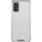 White Carbon Fiber Specialty Texture Material Galaxy A32 5G Clear Case