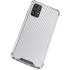 White Carbon Fiber Specialty Texture Material Galaxy A32 5G Clear Case