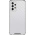 White Carbon Fiber Specialty Texture Material Galaxy A33 5G Clear Case