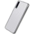 White Carbon Fiber Specialty Texture Material Galaxy A50 Clear Case