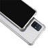 White Carbon Fiber Specialty Texture Material Galaxy A51 5G Clear Case